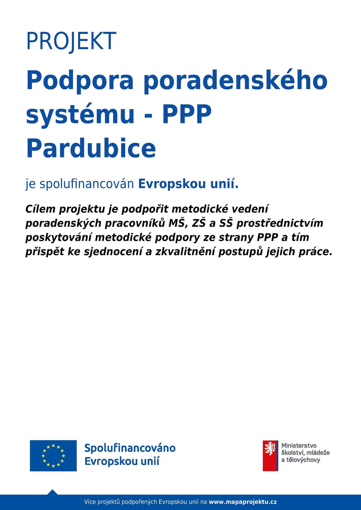 Podpora poradenského systému v rámci OP JAK - publicita